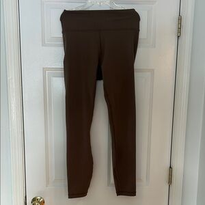Lolë Serene Ankle Leggings in Mocha